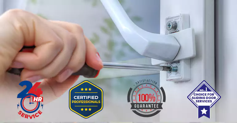 Broken Patio Door Handle Repair in Pompano Beach
