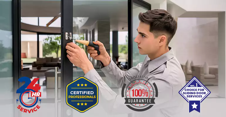Andersen Sliding Door Latch Replacement in Pompano Beach