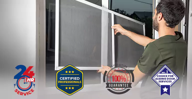 Sliding Screen Door Frame Repair in Pompano Beach