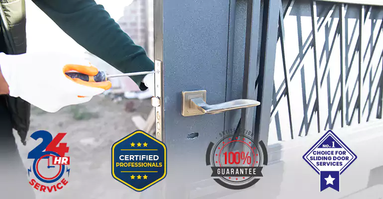 Steel Door Bottom Repair in Pompano Beach