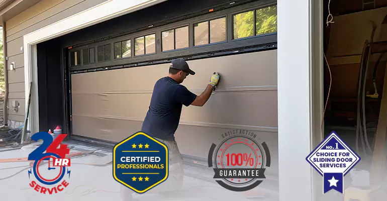 Sliding Garage Door Repair in Pompano Beach, FL