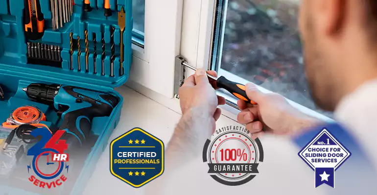 Sliding Patio Door Squeaks Repair Near Me in Pompano Beach